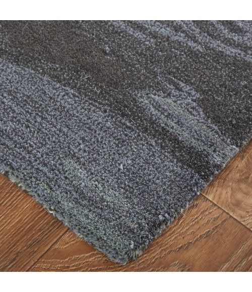 Amira Area Rug Feizy Amira Contemporary Watercolor Rug, Iceberg Green/Mist Blue, 8ft x 10ft Area Rug