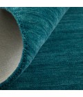 Feizy Luna Casual Solid, Blue/Green, 9'-6" x 13'-6" Area Rug