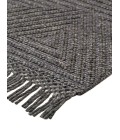 Feizy Phoenix Farmhouse Geometric, Gray, 7'-9" x 9'-9" Area Rug