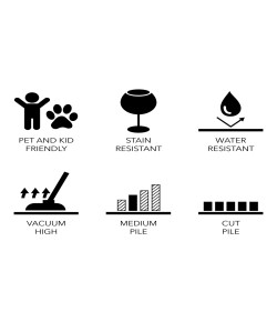 Feizy Wimbledon SAND/IVORY 2296565F 5 ft. 6 in. X 8 ft. 6 in. Rectangle Rug