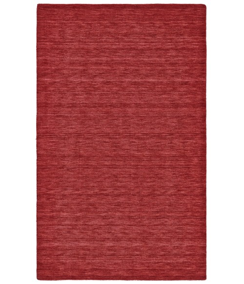 Feizy Luna Casual Solid, Red, 9'-6" x 13'-6" Area Rug