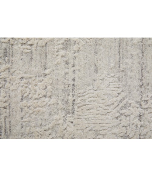Feizy Eastfield Casual Abstract, Ivory, 2'-6" x 8' Runner