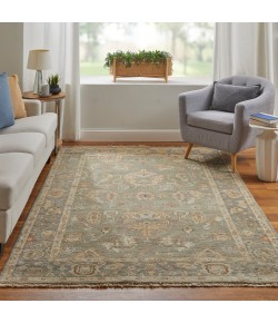 Feizy Carrington 6504F GRAY/PINK Area Rug 9 ft. 6 in. X 13 ft. 6 in. Rectangle