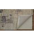 Feizy Zarah Bohemian & Eclectic Abstract, Brown/Tan/Black, 3'-6" x 5'-6" Accent Rug