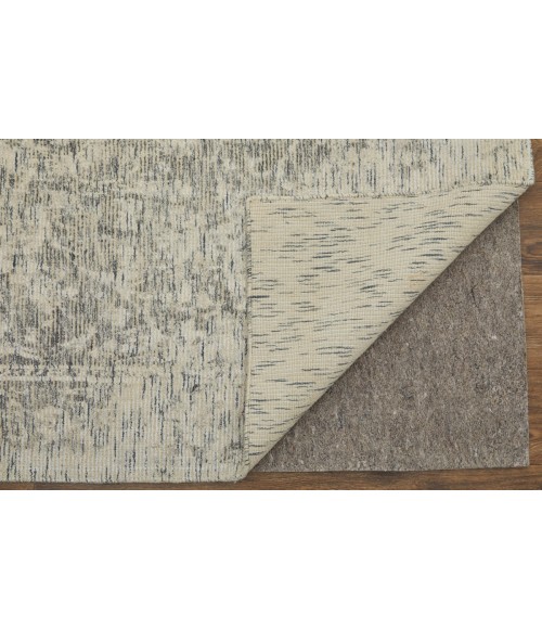 Feizy Reagan Vintage Floral & Botanical, Ivory/Gray, 9'-6" x 13'-6" Area Rug