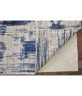 Feizy Eastfield Casual Abstract, Blue/Ivory, 10' x 14' Area Rug