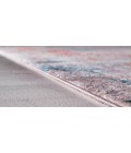 Cadiz Area Rug Feizy Cadiz Industrial Abstract, Gray/Red/Blue, 12' x 18' Area Rug