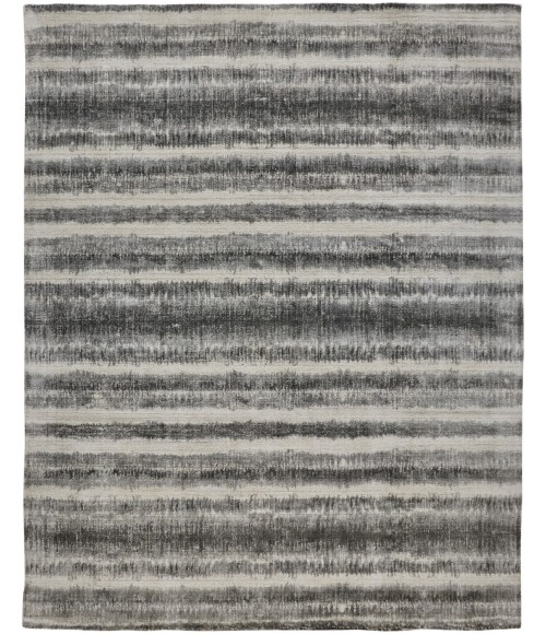 Feizy  Mackay Handwoven Graident Rug, Charcoal Gray, 8ft x 10ft Area Rug