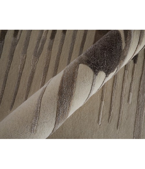 Feizy Anya GRAY/BROWN ANY8882F 2 ft. X 3 ft. Rectangle Rug