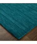 Feizy Luna Casual Solid, Blue/Green, 9'-6" x 13'-6" Area Rug