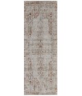 Feizy Kaia Casual Distressed, Tan/Ivory/Orange, 2'-6" x 12' Runner