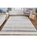 Feizy Legacy BEIGE/GRAY Rug 9836578F 2 ft. X 3 ft. Rectangle - Rugs Town Feizy Legacy BEIGE/GRAY 9836578F 2 ft. X 3 ft. Rectangle Rug
