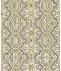Rumi Area Rug Feizy Rumi Bohemian & Eclectic Geometric, Gray/Taupe/Yellow, 2' x 3' Accent Rug