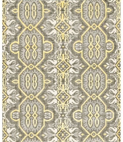 Rumi Area Rug Feizy Rumi Bohemian & Eclectic Geometric, Gray/Taupe/Yellow, 2' x 3' Accent Rug