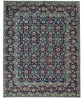 Piraj Area Rug Feizy Piraj Vintage Bordered, Blue/Green/Red, 9'-6" x 13'-6" Area Rug