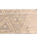 Saphir Zam Area Rug Feizy Saphir Zam Casual Geometric, Tan/Brown/Taupe, 9'-8" x 12'-7" Area Rug