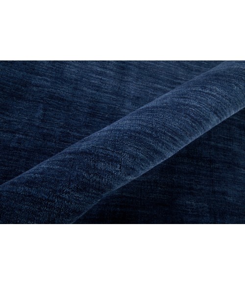 Feizy Luna Casual Solid, Blue, 9'-6" x 13'-6" Area Rug