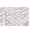 Asher Area Rug Feizy Asher Bohemian & Eclectic Distressed, Gray/White, 9' x 12' Area Rug