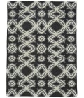 Feizy Ella BLACK 6498460F 5 ft. X 8 ft. Rectangle Rug