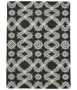 Feizy Ella BLACK 6498460F 5 ft. X 8 ft. Rectangle Rug