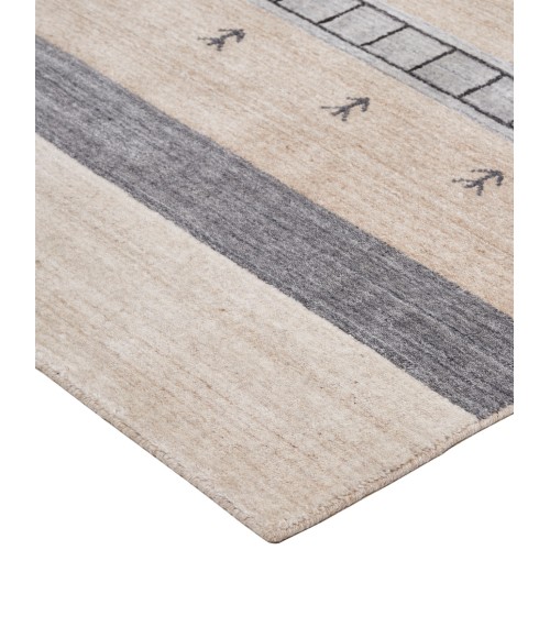 Feizy Legacy BEIGE/GRAY Rug 9836578F 2 ft. X 3 ft. Rectangle - Rugs Town Feizy Legacy BEIGE/GRAY 9836578F 2 ft. X 3 ft. Rectangle Rug