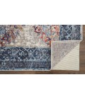 Bellini Area Rug Feizy Bellini Vintage Bohemian Rug, Blue/Rust/Gray, 6ft-7in x 9ft-6in Area Rug
