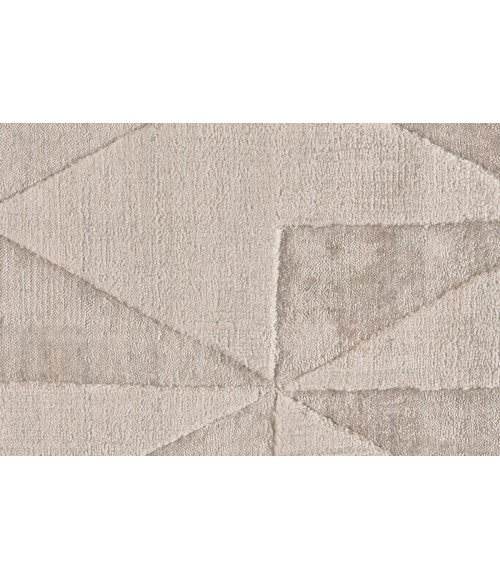 Gramercy Area Rug Feizy Gramercy Global Geometric, Taupe, 2'-6" x 8' Runner