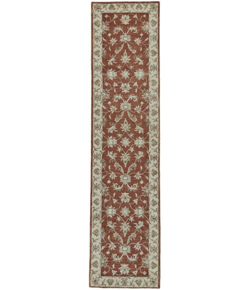 Feizy Eaton Classic Oriental, Red/Brown/Ivory, 2'-6" x 10' Runner