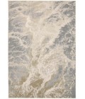 Aura Area Rug Feizy Aura Industrial Abstract, Ivory/Silver/Gold, 12' x 18' Area Rug