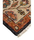 Carrington Area Rug Feizy Carrington Bohemian & Eclectic Medallion, Red/Black/Ivory, 2' x 3' Accent Rug