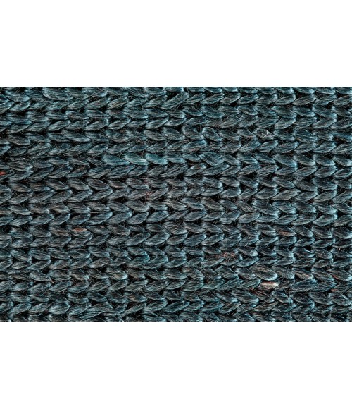 Feizy Durham Casual Solid, Blue, 8' x 10' Area Rug