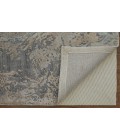 Feizy Zarah Industrial Watercolor, Gray/Tan/Blue, 8' x 10' Area Rug