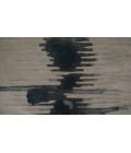 Feizy Anya Industrial Abstract, Ivory/Blue/Gray, 5' x 8' Area Rug