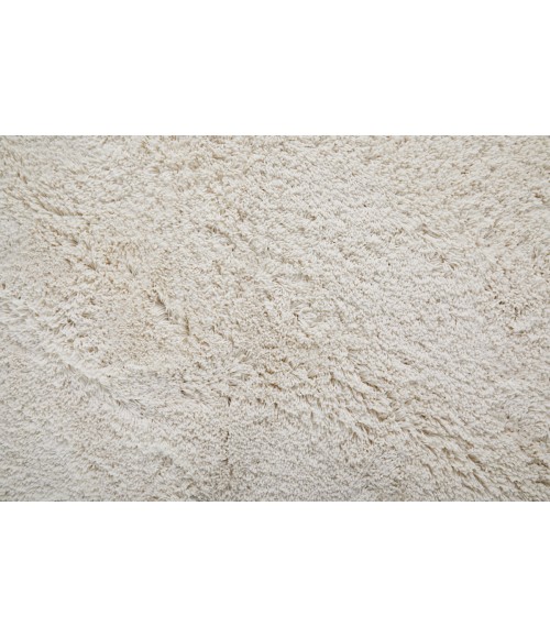 Feizy Stoneleigh Luxury & Glam Solid, Ivory/White, 9' x 12' Area Rug