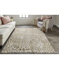 Waldor Area Rug Feizy Waldor Casual Animal Print, Brown/Ivory/Tan, 6'-7" x 9'-6" Area Rug