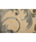 Feizy Saphir Zam Casual Floral & Botanical, Tan/Gray, 7'-6" x 10'-6" Area Rug
