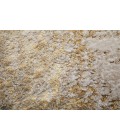 Feizy Aura Luxury & Glam Abstract, Ivory/Brown/Gray, 5' x 8' Area Rug