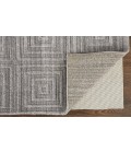 Feizy Redford Minimal Viscose Rug, Beige/Gray, 3'-6" x 5'-6" Area Rug