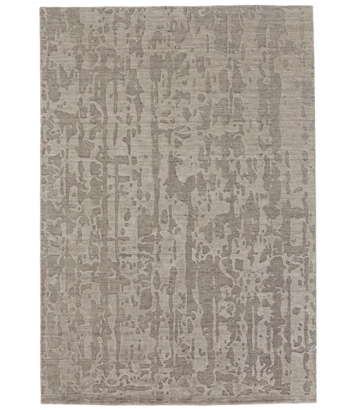 Feizy Leilani Industrial Abstract, Taupe, 2' x 3' Accent Rug