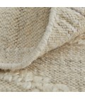 Ashby Area Rug Feizy Ashby Mid-Century Modern Geometric, Ivory, 9' x 9' Round Rug