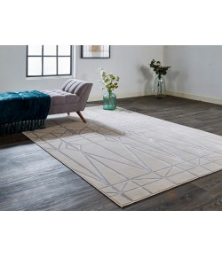 Feizy Micah IVORY/SILVER 6943045F 5 ft. X 7 ft. Rectangle Rug