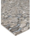 Azure Area Rug Feizy Azure Industrial Abstract, Blue/Silver/Gray, 3'-11" x 6' Accent Rug