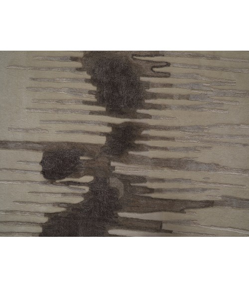 Feizy Anya GRAY/BROWN ANY8882F 2 ft. X 3 ft. Rectangle Rug