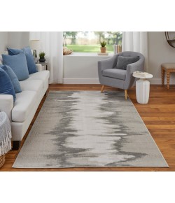 Feizy Micah 39LQF IVORY/SILVER Area Rug 5 ft. X 8 ft. Rectangle