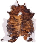 Feizy Bartlett Cabin & Lodge Animal Print, Brown/Black/White, Large Shaped Rug