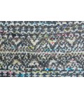 Tortola Area Rug Feizy Tortola Bohemian & Eclectic Diamond, Black/White/Blue, 8'-6" x 11'-6" Area Rug