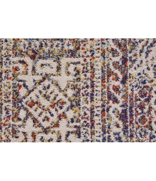 Emerson Area Rug Feizy Emerson Bohemian & Eclectic Southwestern, Red/Ivory, 1'-8" x 2'-10" Accent Rug