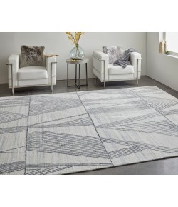 Feizy Whitton 8893F IVORY/BLACK Area Rug 10 ft. X 14 ft. Rectangle
