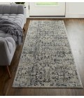 Kaia Area Rug Feizy Kaia Casual Distressed, Ivory/Gray/Taupe, 2'-6" x 10' Runner