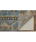 Fillmore Area Rug Feizy Fillmore Vintage Medallion, Blue/Green, 2'-6" x 14' Runner